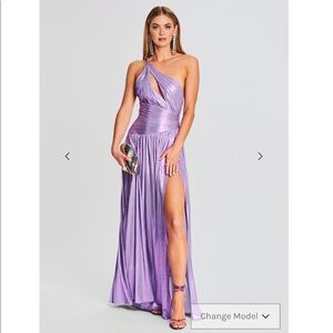 Retrofete Dara dress size S purple